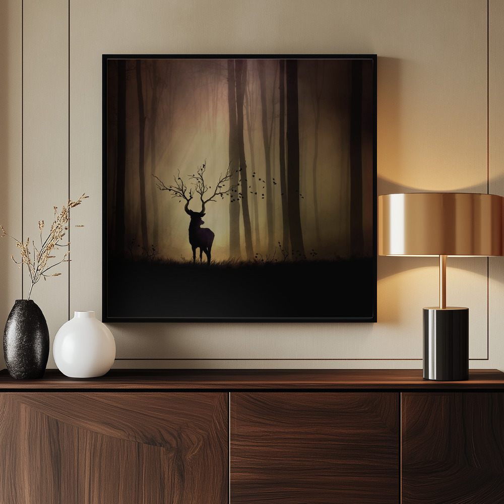 Canvas print - Legendes d'automne by the entrance