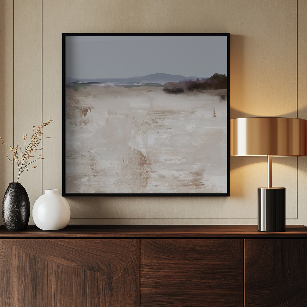 Canvas print - Stream by the entrance