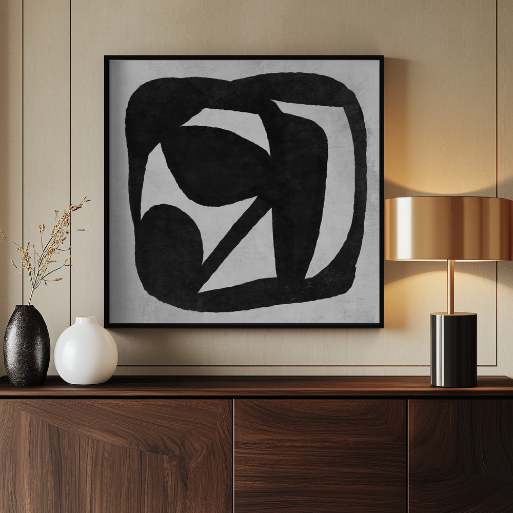 Canvas print - Abstract Melody by the entrance