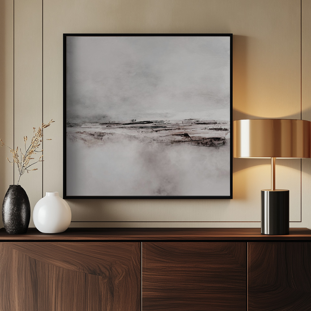 Canvas print - Ranch by the entrance