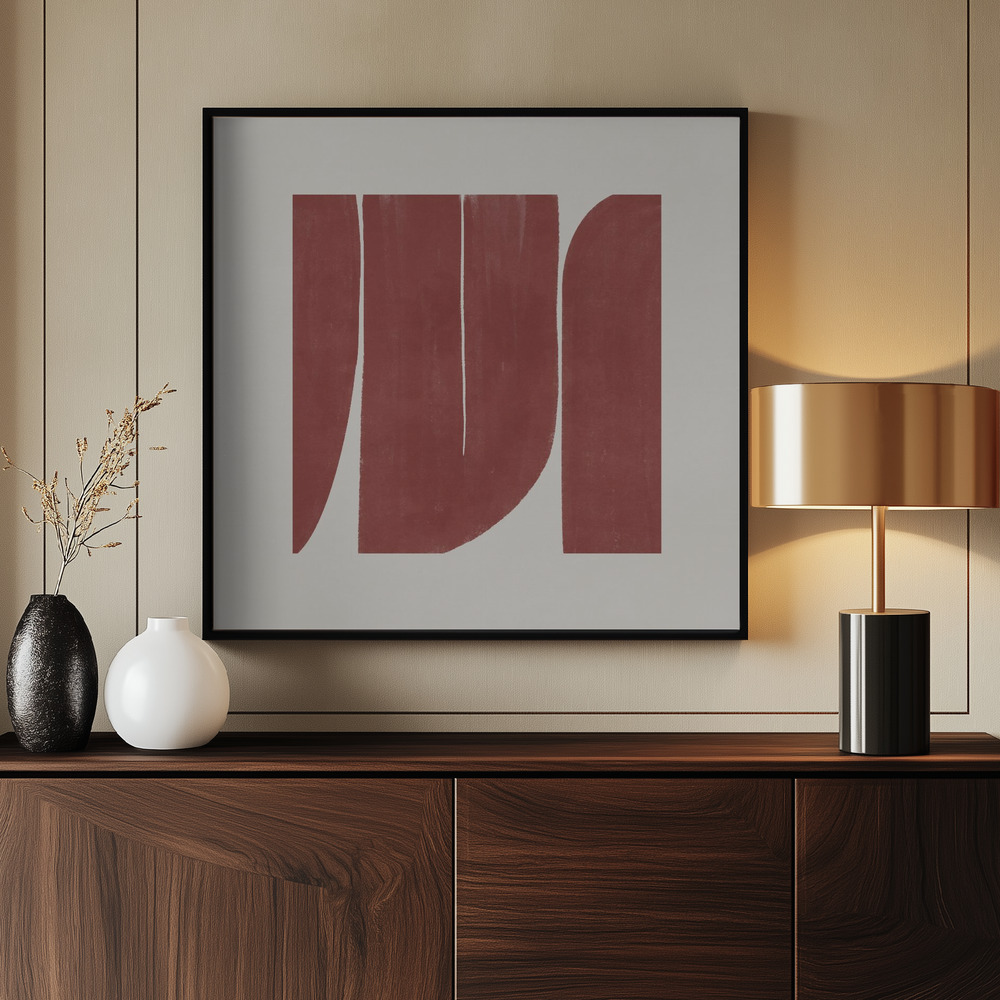 Stampe su tela - Rustic Harmony vicino all'ingresso