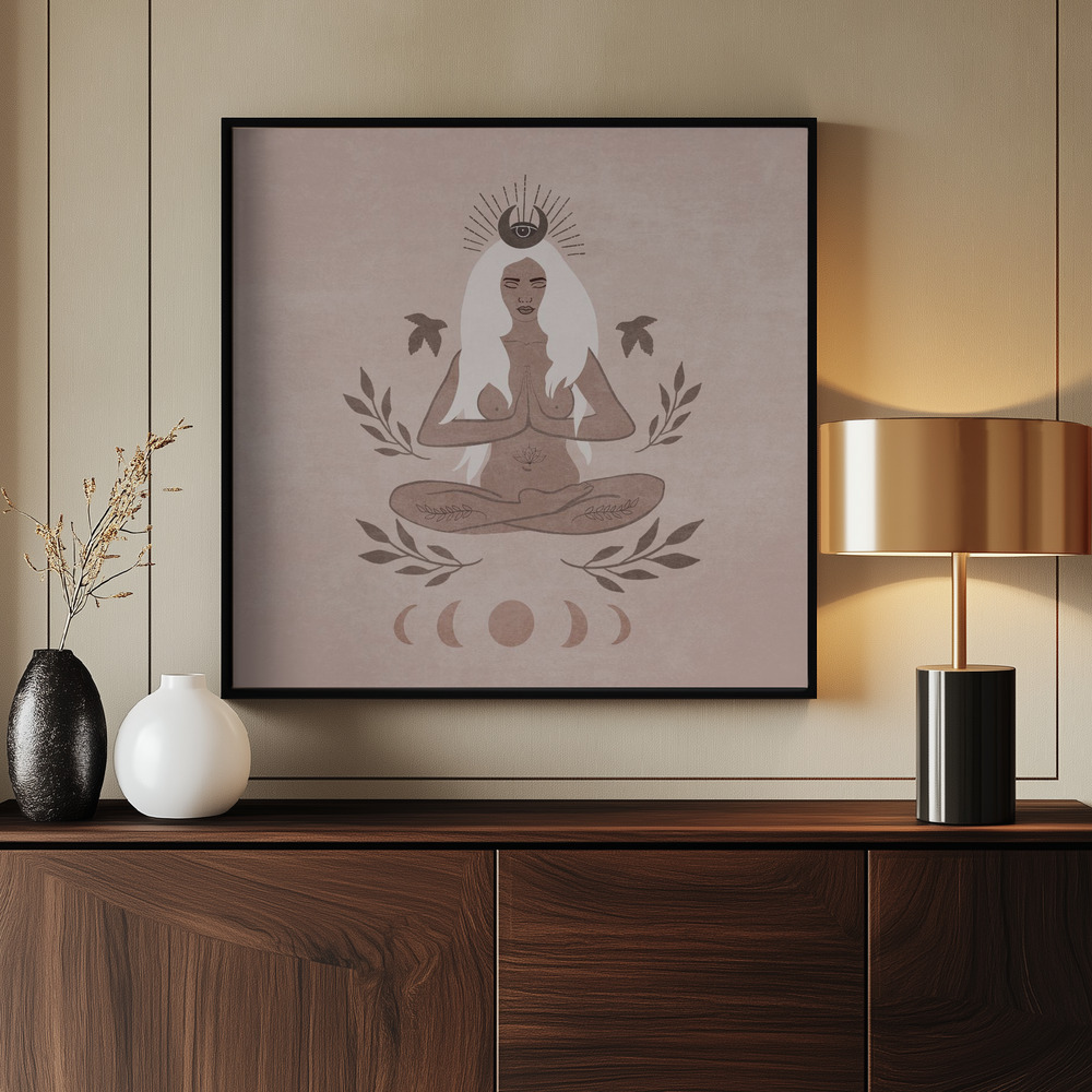 Canvas print - Serene Awakening by the entrance