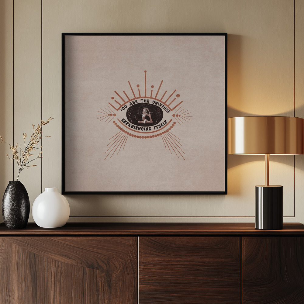 Canvas print - Celestial Reflection by the entrance