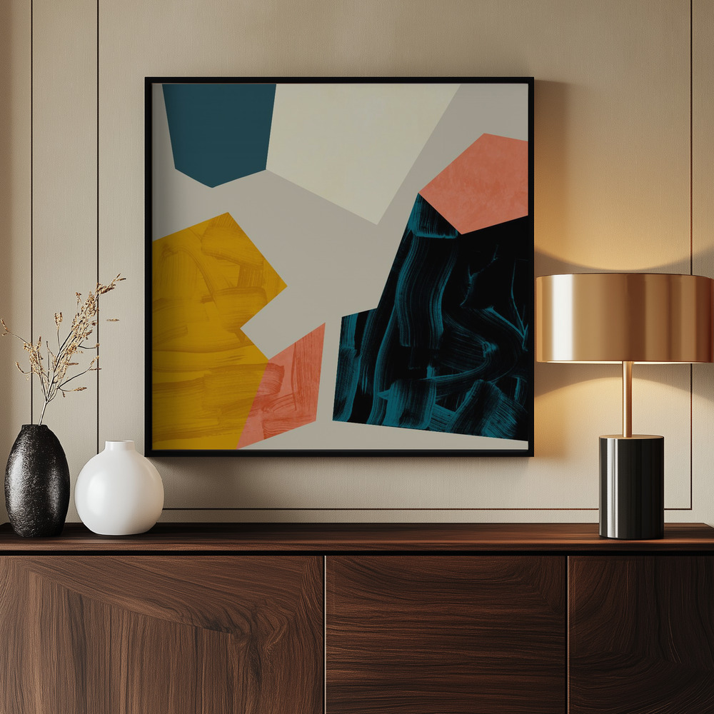 Canvas print - Ecken 3 by the entrance