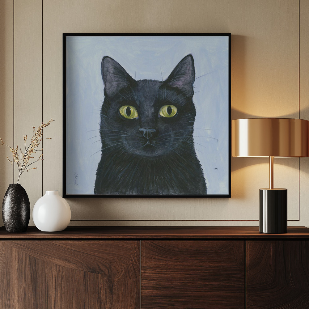Canvas print -   The Cat's Whisker by the entrance