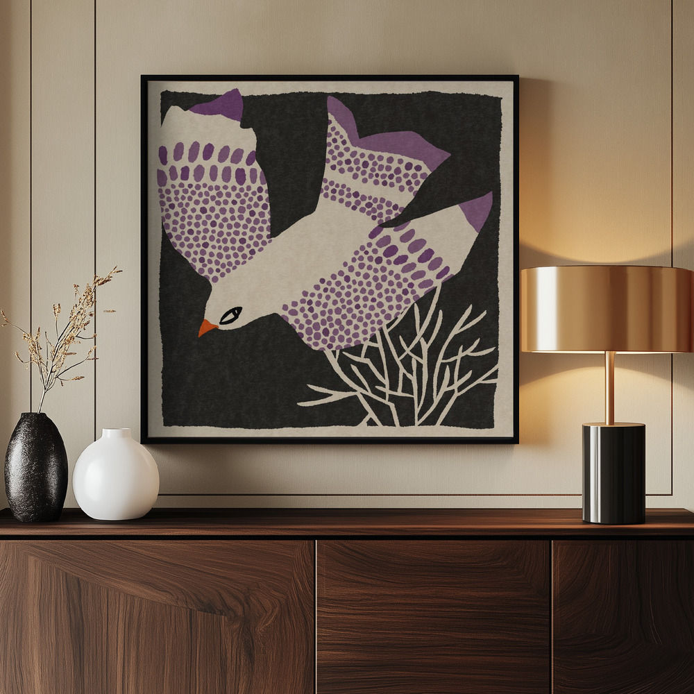 Canvas schilderi - P 2024 015 bij de ingang