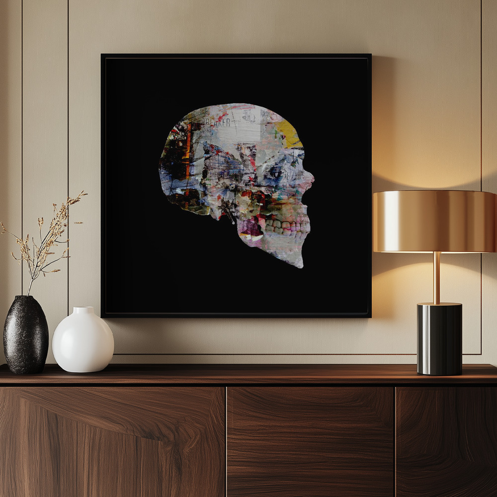 Canvas print - 713 Vanité by the entrance