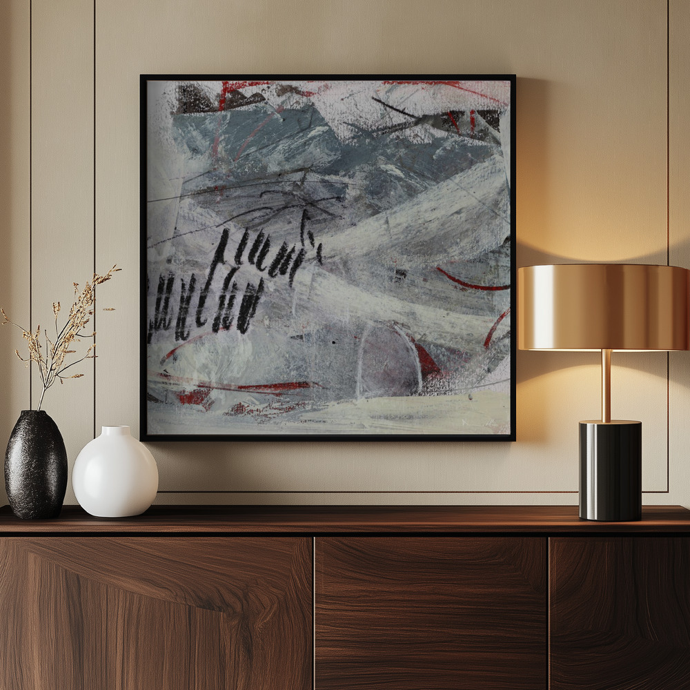 Canvas print - Plan 'a' by the entrance