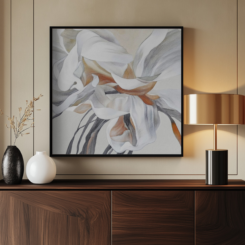 Canvas print - Fleur by the entrance