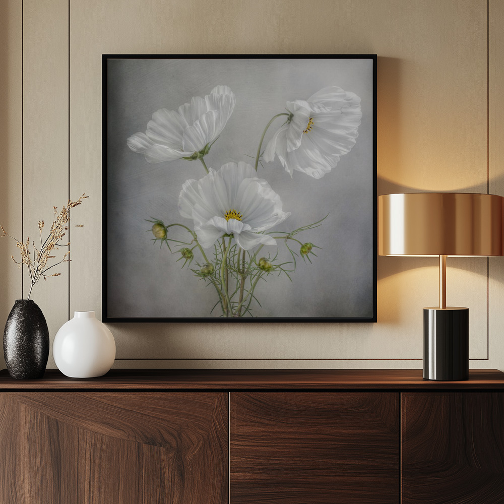 Canvas print - Cosmos Charm by the entrance