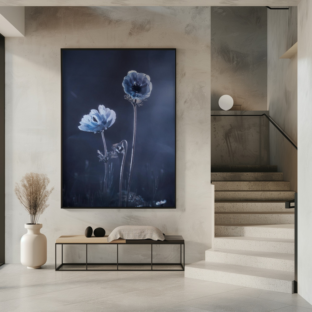 Plakat - Meanwhile, oustide walls i indgangen