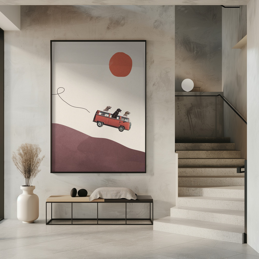 Poster - Adventure gang im Eingang