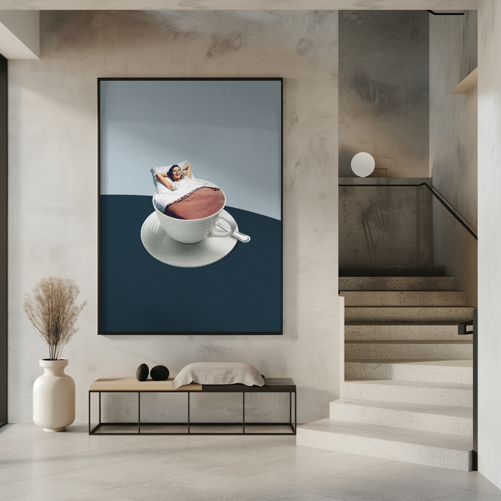 Poster - Morning rituals in entrance