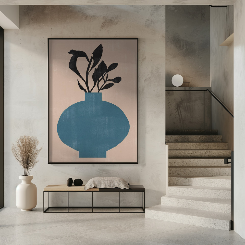 Poster - Vase No8. in entrance