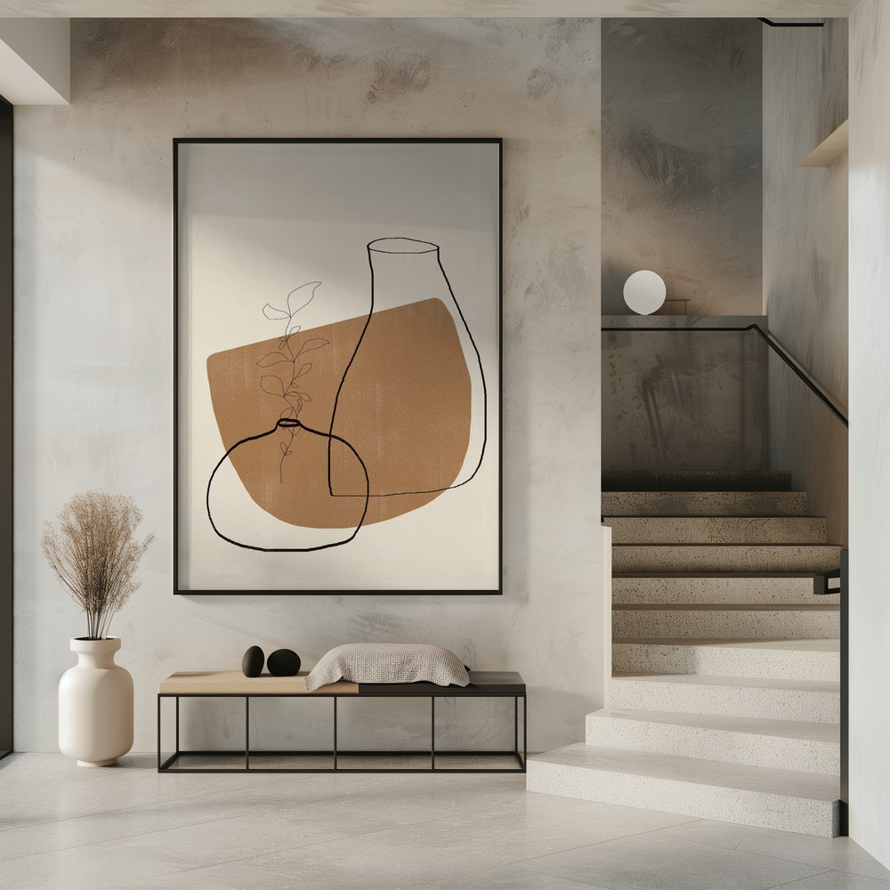Poster - Vases No12. in entrance