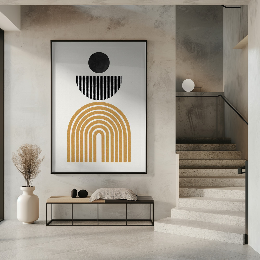 Poster - Midcentury Composition in entrance
