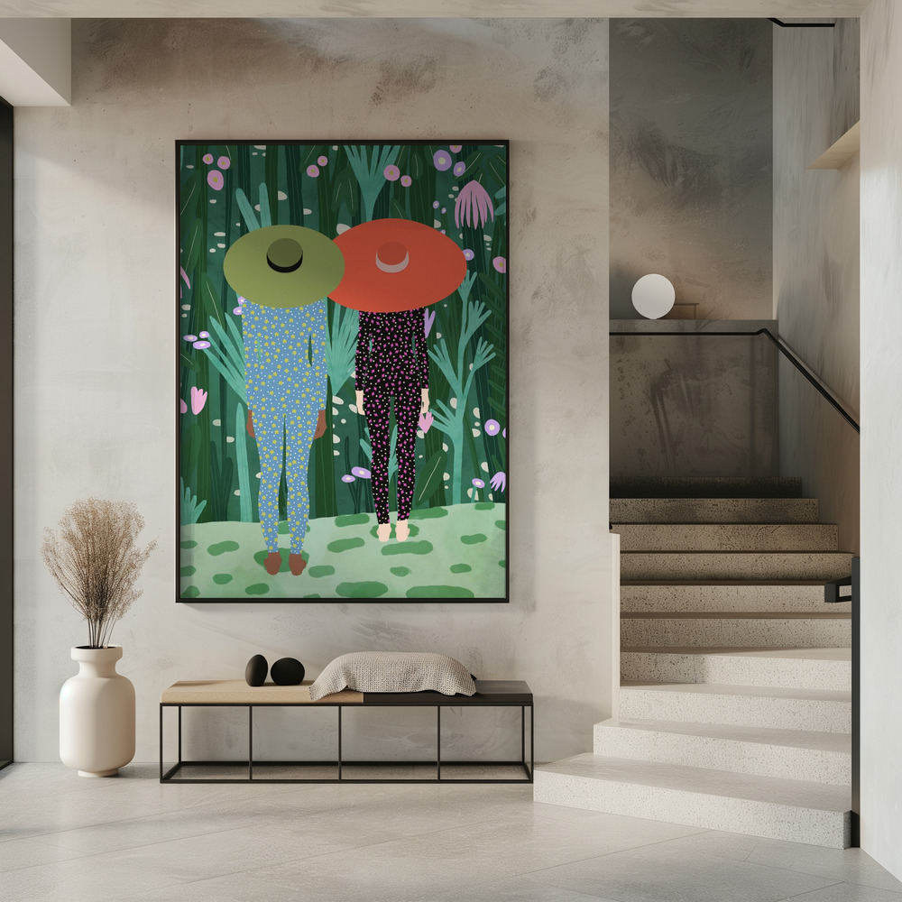 Póster - Jungle Pijamas en la entrada