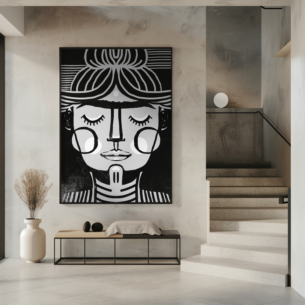 Poster - Dreaming Frida in entrance