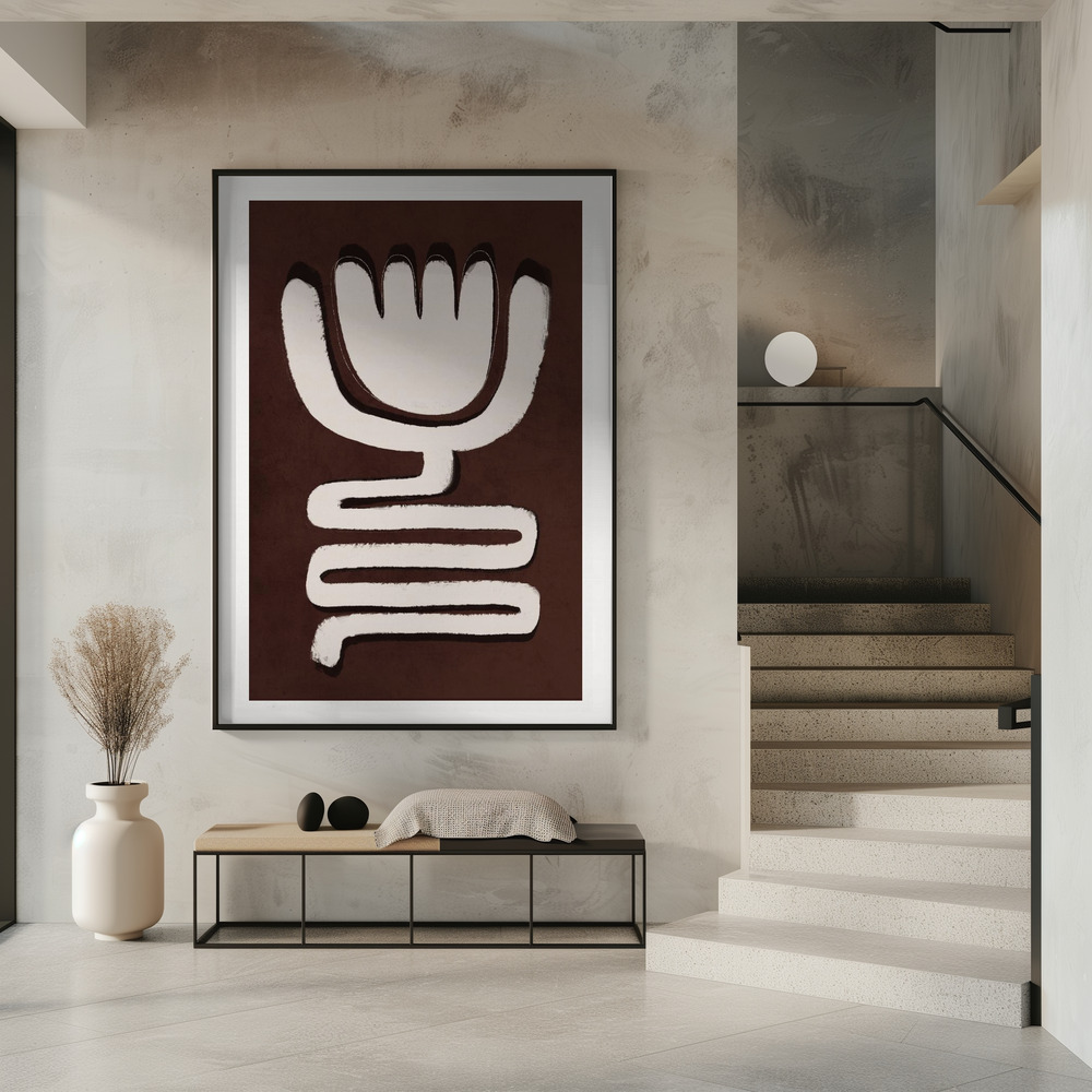 Poster - The Flower Of Life in entrance