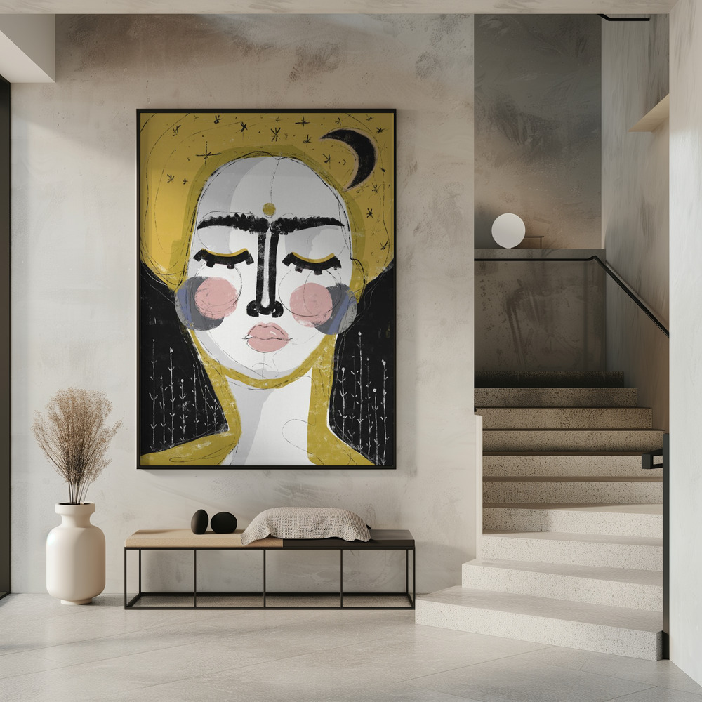 Poster - The Goddess Of The Night in entrance