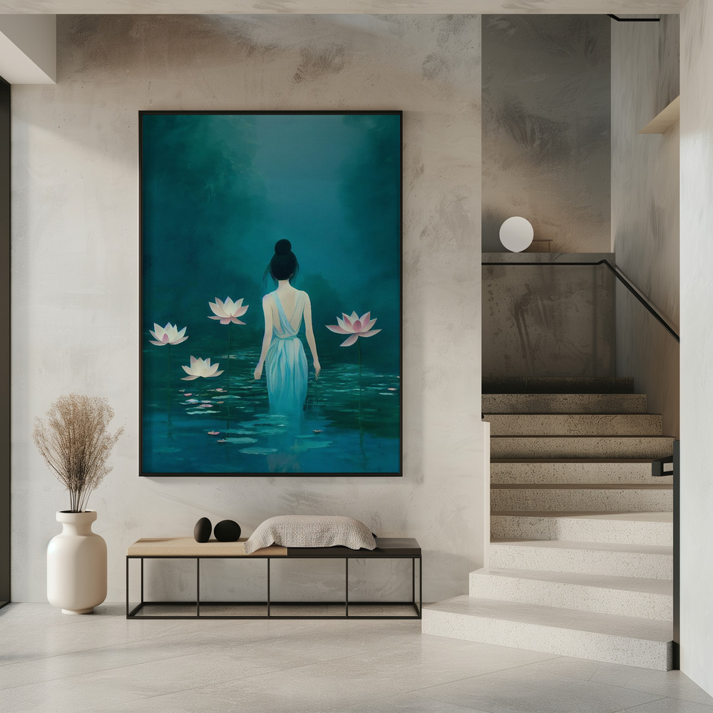 Poster - In The Pond in entrance