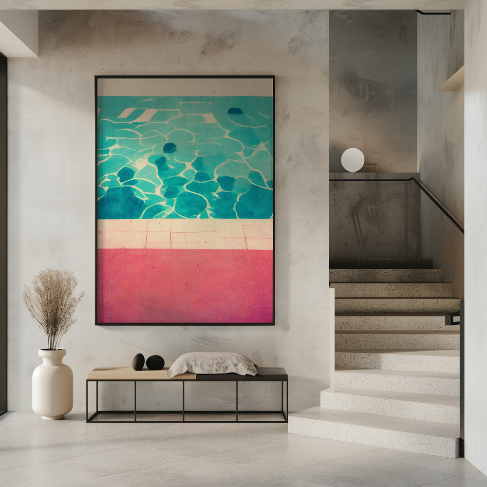 Poster - Swimming Pool in entree