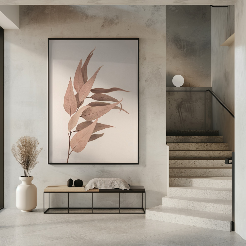 Poster - Dried Eucalyptus in entrance