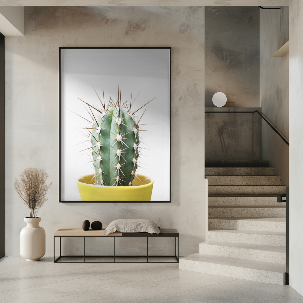 Poster - Spikey Cactus in entrance