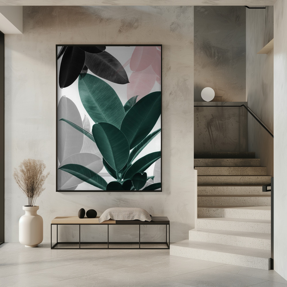 Poster - Leaf Play in entrance