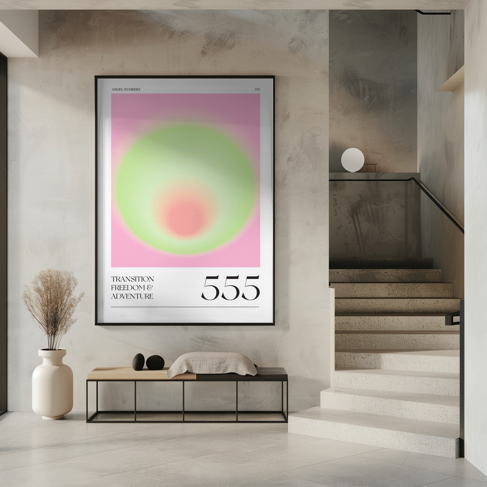 Poster - 555 im Eingang