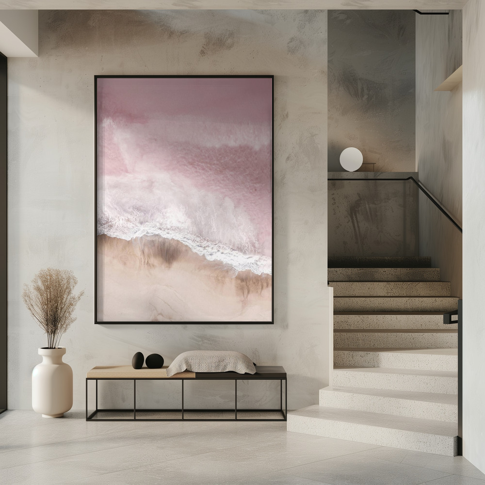 Poster - Pink Sea im Eingang