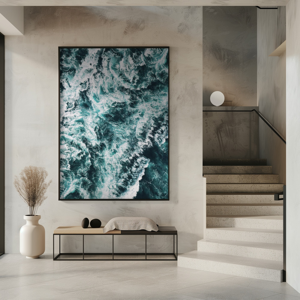 Poster Rough Sea - Affisch i entré