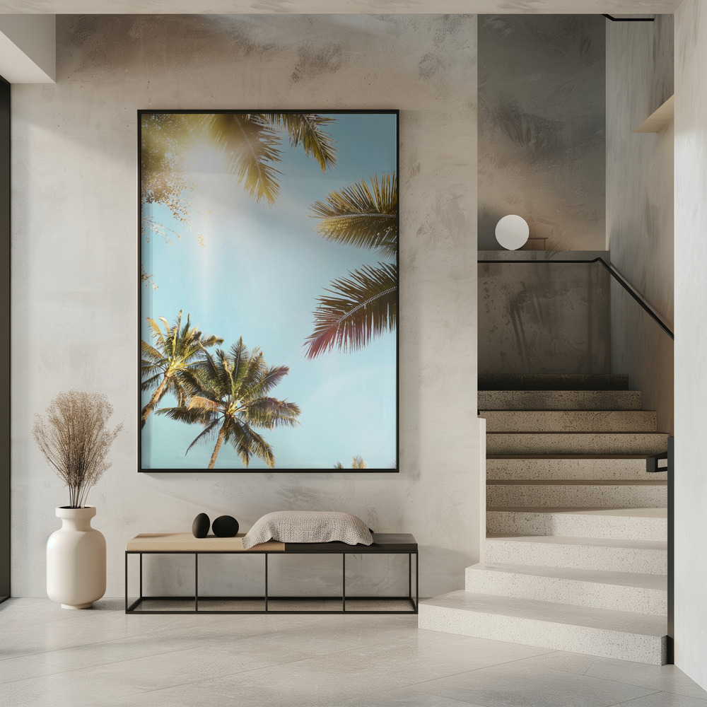 Poster - Sun Rays in entrance