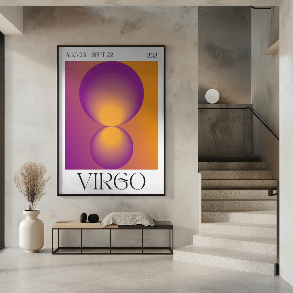 Poster - Virgo im Eingang