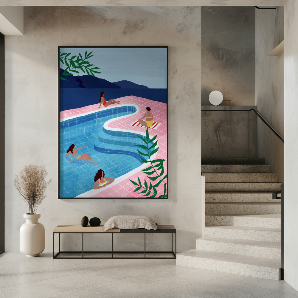 Poster - Pool Ladies in ingresso