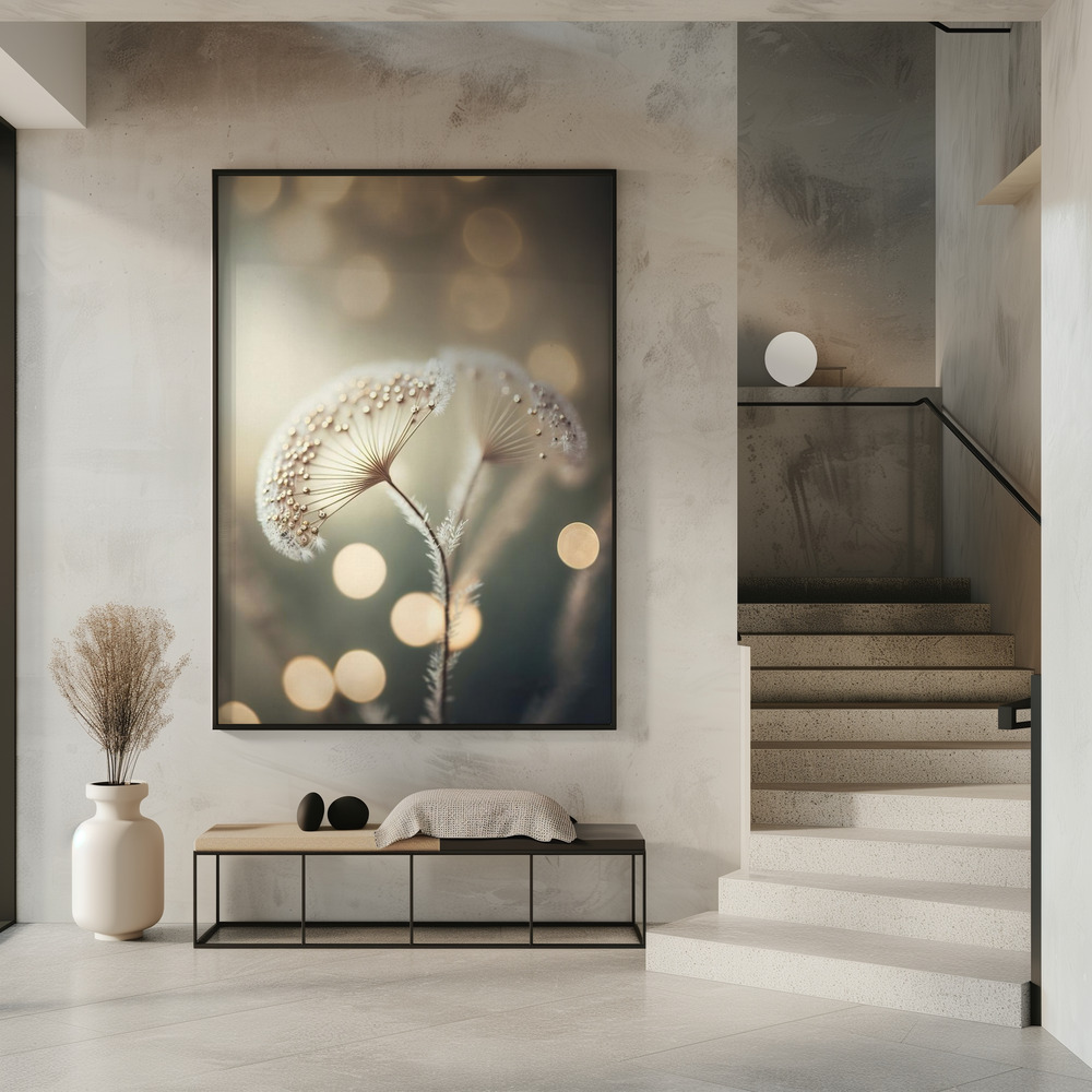 Poster - Golden Pearls im Eingang