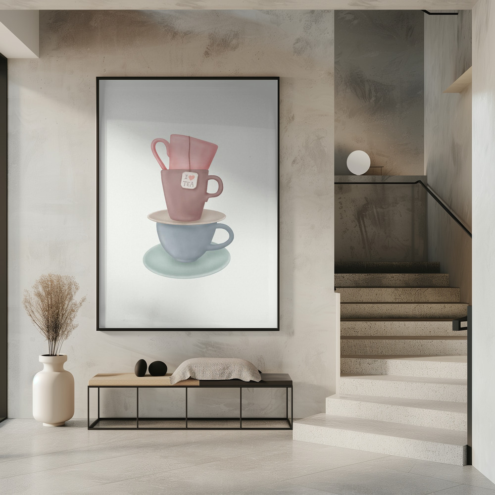 Poster - I Love TEA in entrance