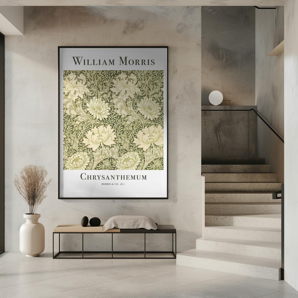 Plakat - Chrysanthemum i indgangen