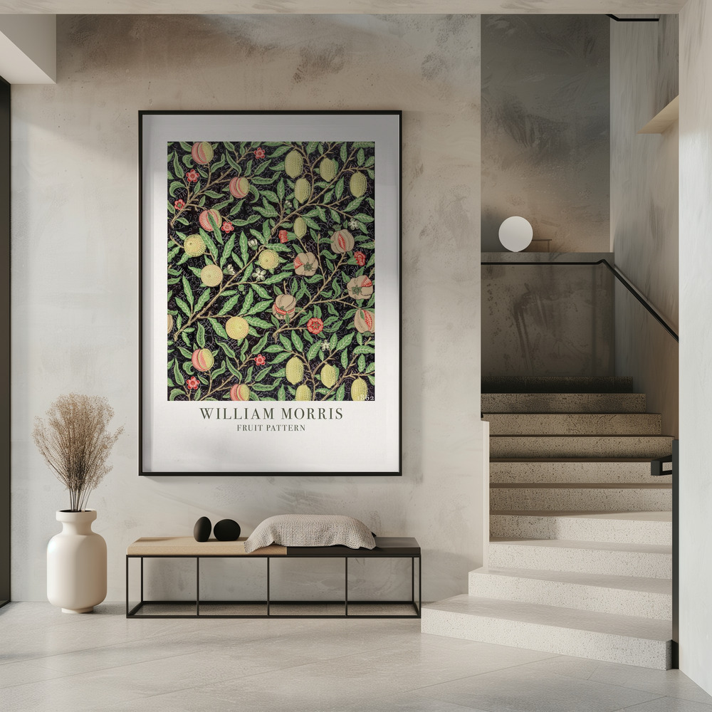 Plakat - Fruit Pattern i indgangen