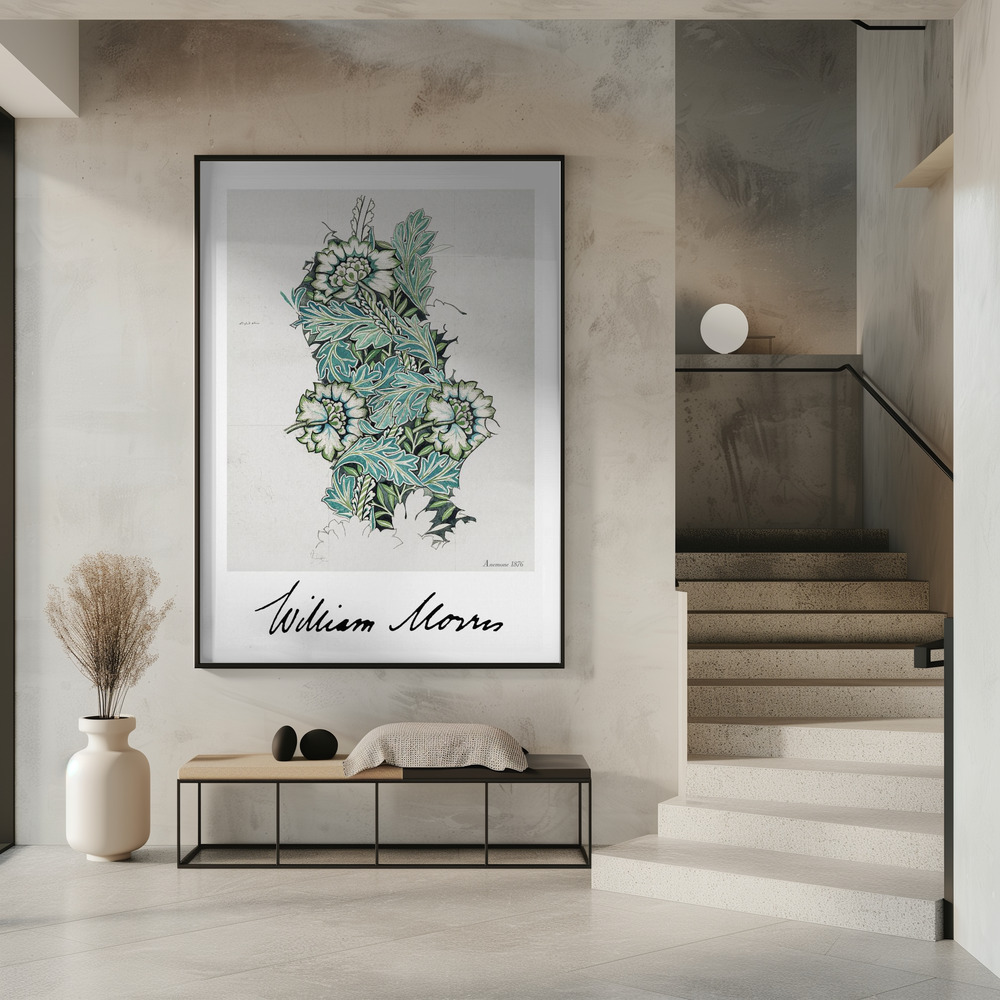 Poster - Anemone in entree