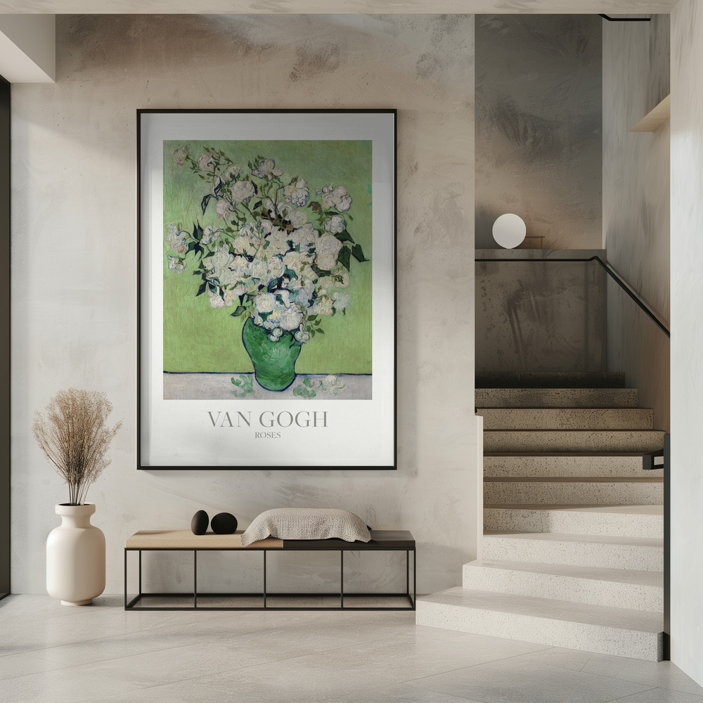 Poster Roses - Affisch i entré