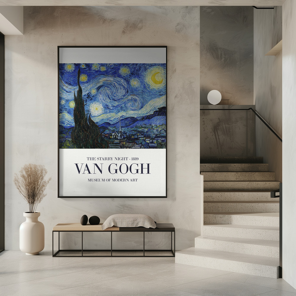 Poster - The Starry Night in entrance
