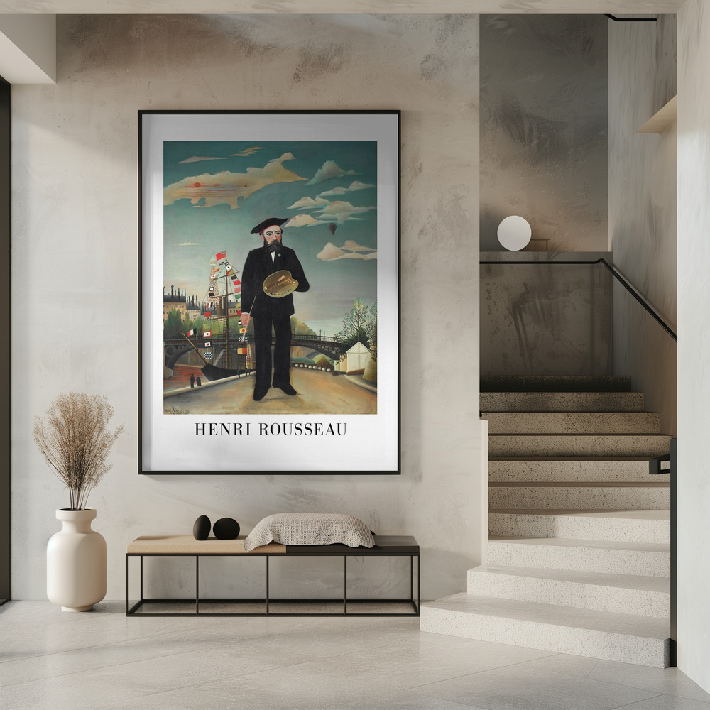Poster Self Portrait 1890 - Affisch i entré