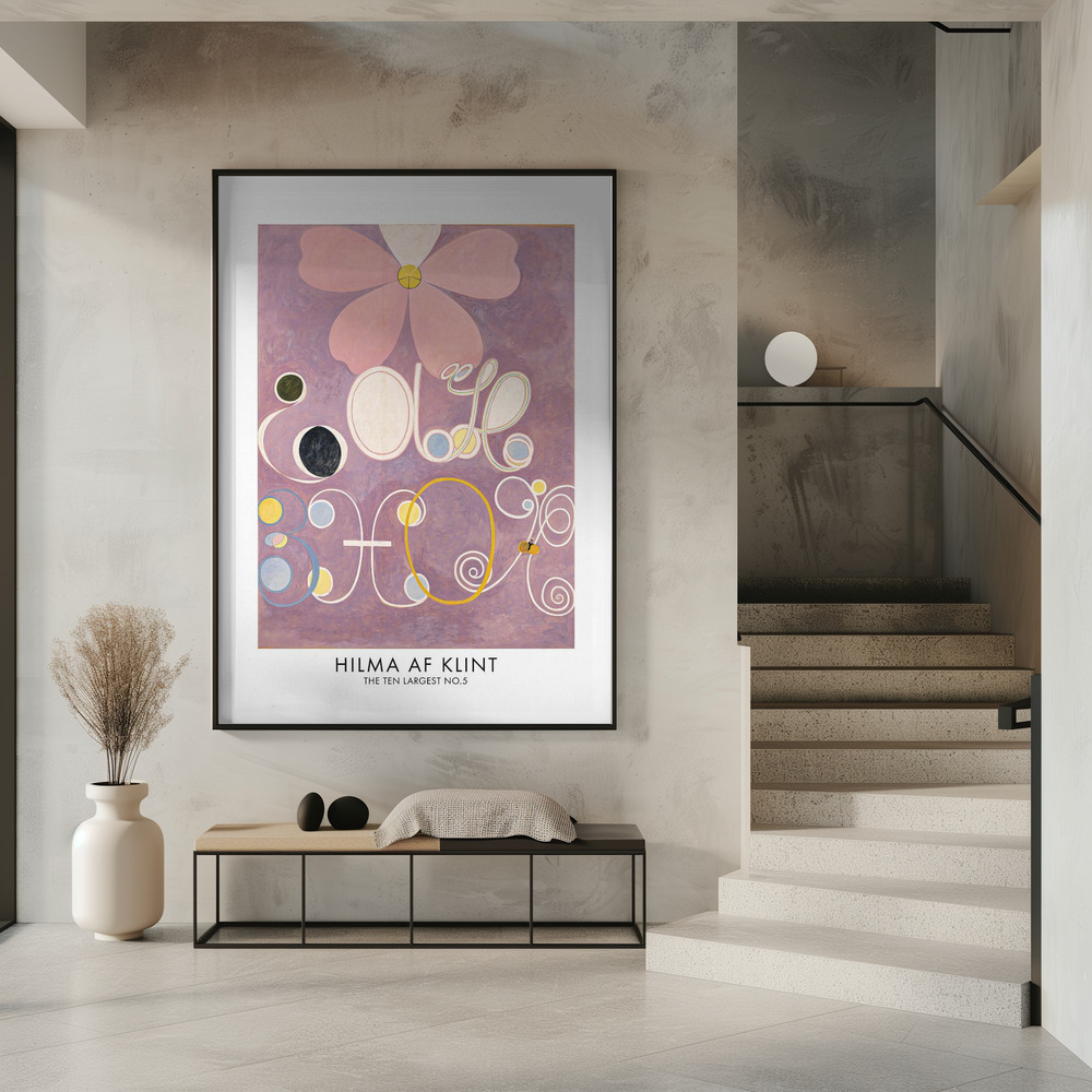 Poster – The Ten Largest No.5 Poster i entré