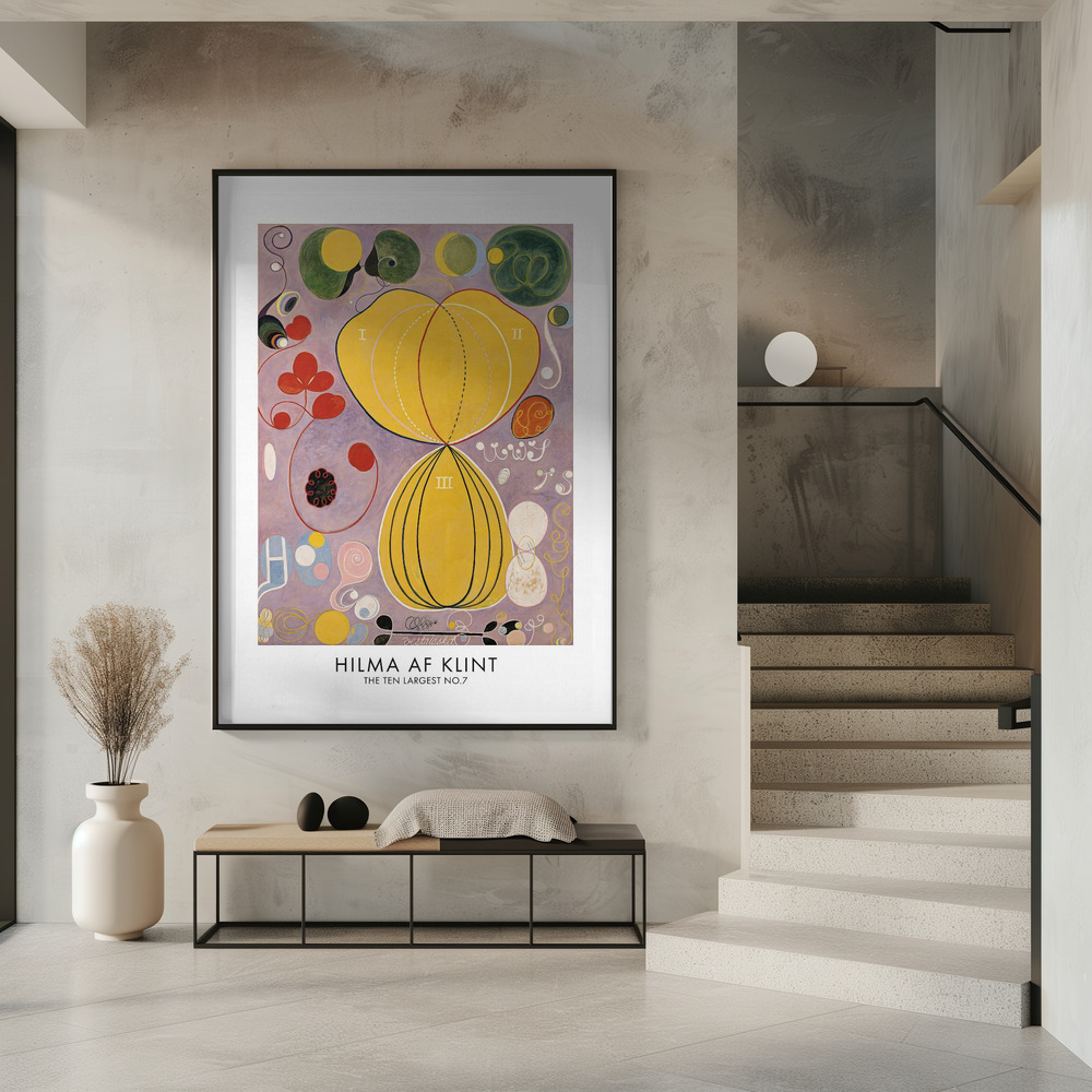 Poster - – The Ten Largest No.7 Poster - in entree
