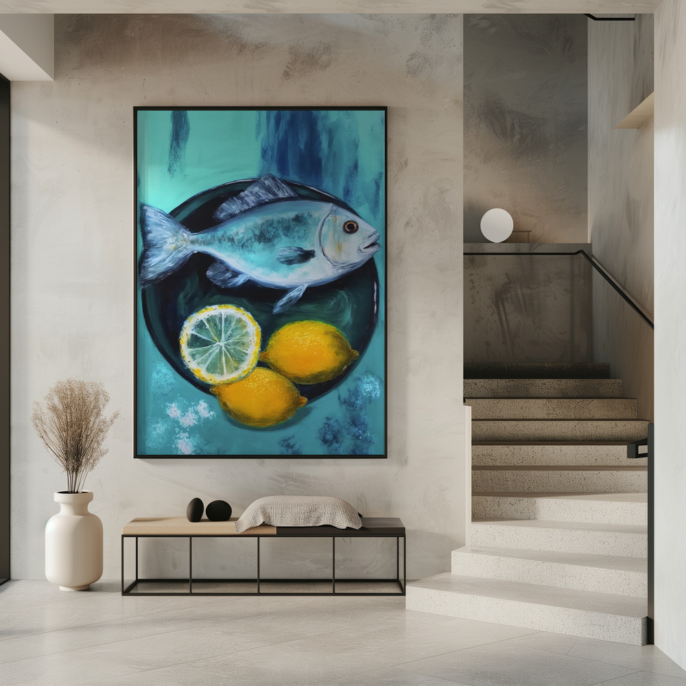Poster - A Fishplate in entrance