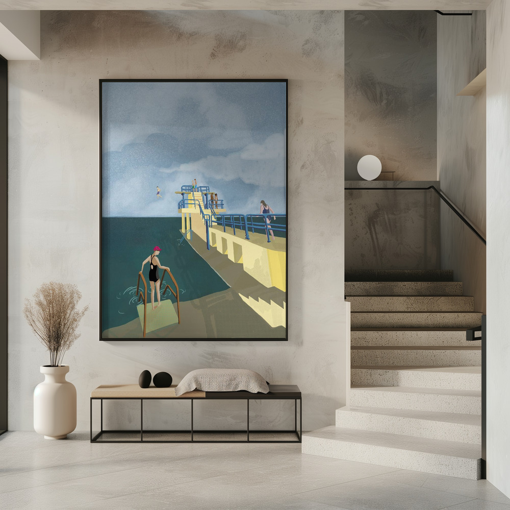 Plakat - Blackrock, Salthill, Galway Ireland Art Print przy wejściu