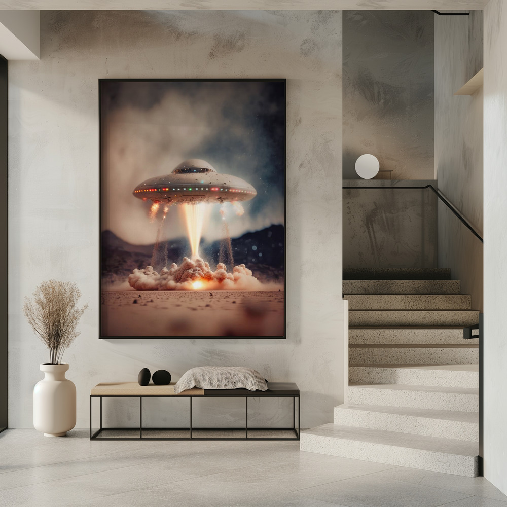 Poster - Planet 73 A in entrance