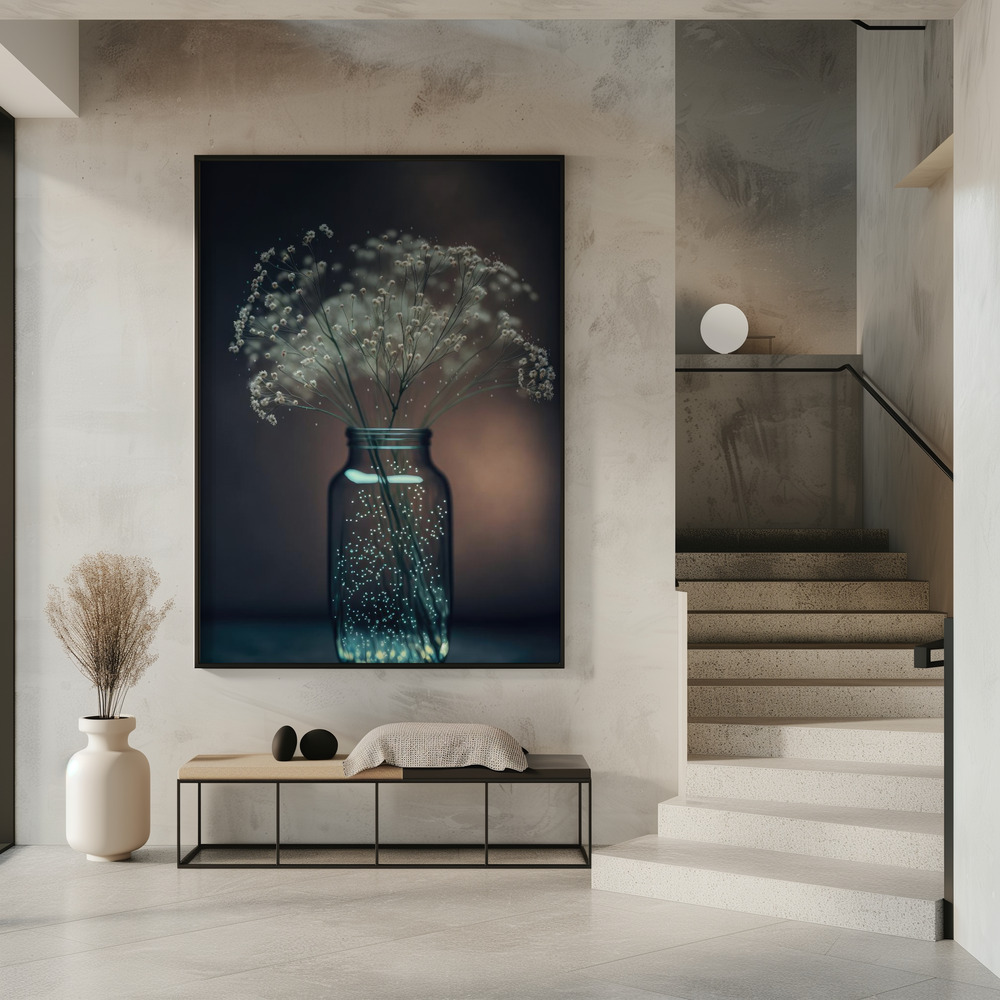 Poster - Sparkling Vase in entrance