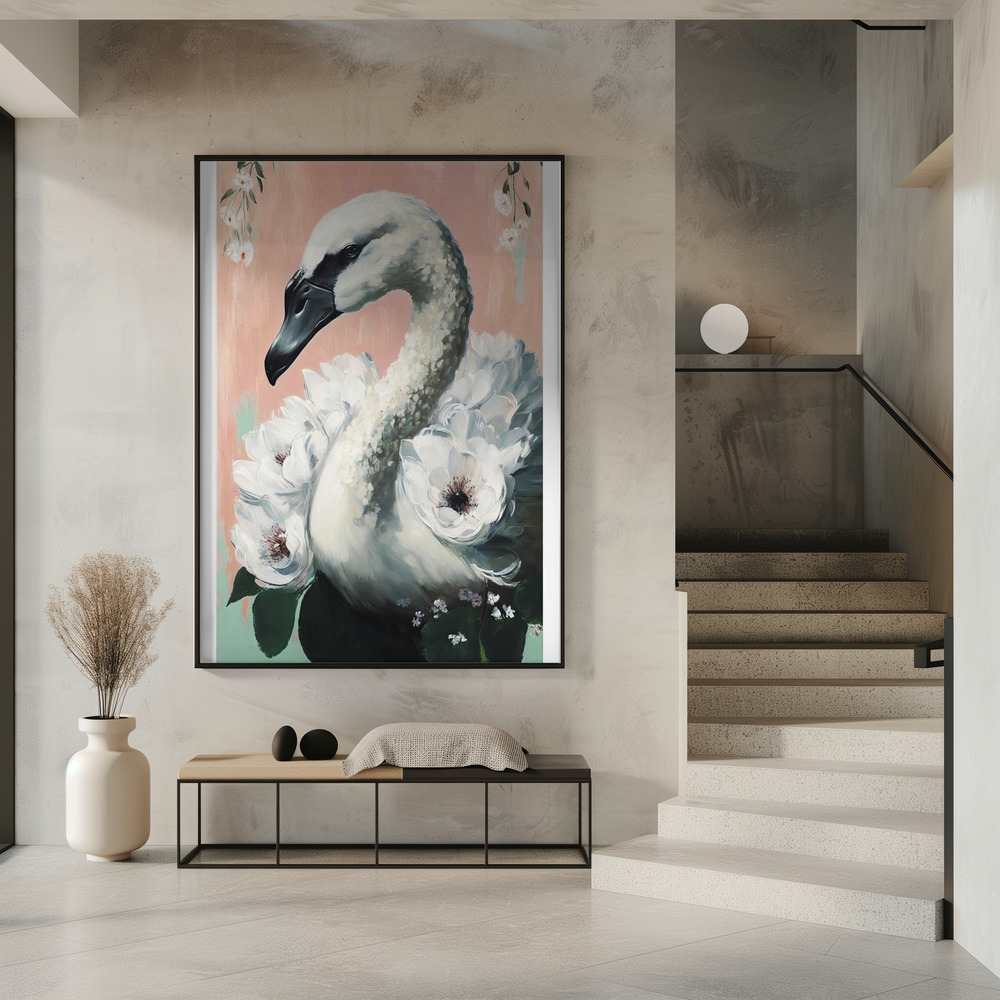 Poster - The Swan im Eingang